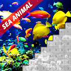 Sea Animal Pixel Coloring By Number 7.0