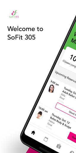 Android application SoFit 305 screenshort