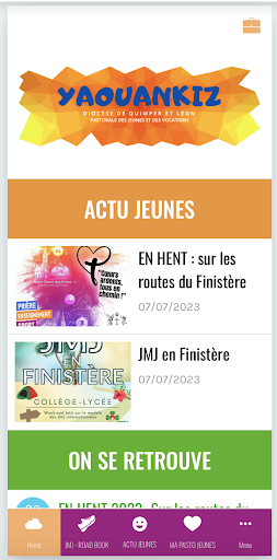 Android application Yaouankiz screenshort