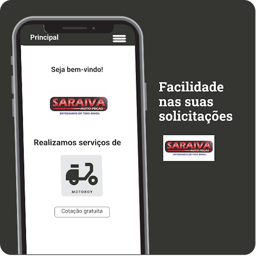 Android application Saraiva Entregas Clientes screenshort