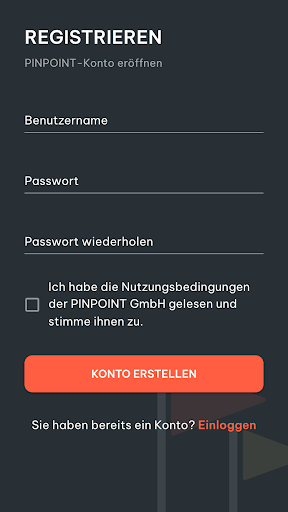 PINPOINT Smart App Screen 2