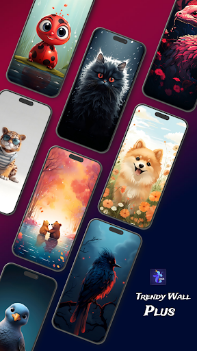Android application Trendy Wall Plus screenshort