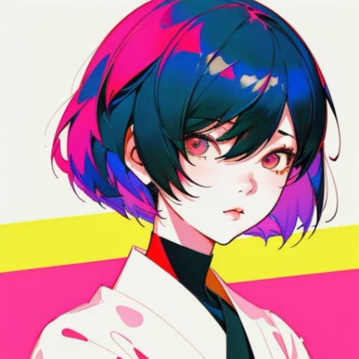 Anime Girl Profile Picture logo