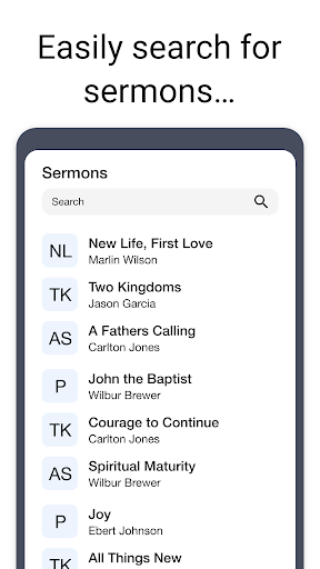 Unify - Church App Screen 3