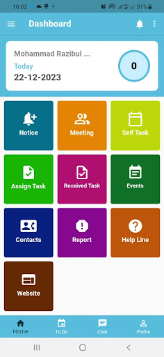 Android application BPATC Task Management screenshort