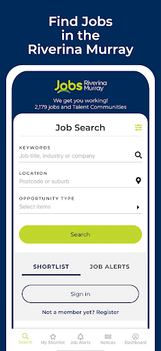 Jobs Riverina Murray Screen 2