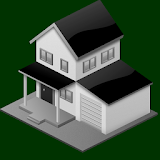 minimalist home planing icon