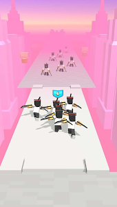 Merge Chainsaw 3D Run