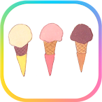 Cover Image of ดาวน์โหลด 카카오톡 테마 - 아이스크림 1.0.0 APK