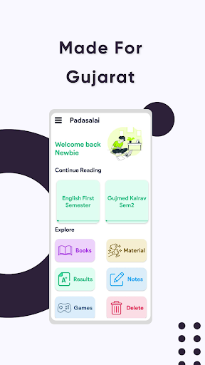 Android application Gujarat School Books 2024 screenshort