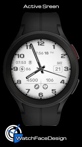 WaTchG015: Analog watch face Screen 3