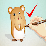 How to Draw a Hamster icon