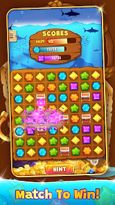 Imágen 2 Amazing Jewels Match 3 Game android