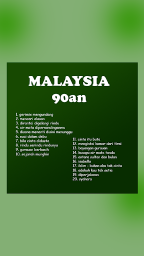 Malaysia 90an Lengkap Offline Screen 3