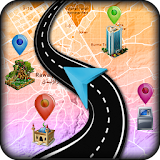 GPS Route Finder Maps Navigation & Direction icon