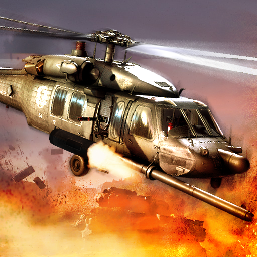 Gunship War - Helicopter Games logo