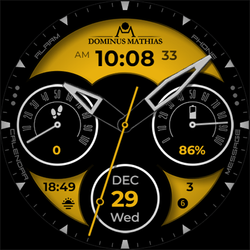 DM | 009 Analog Watch Face logo