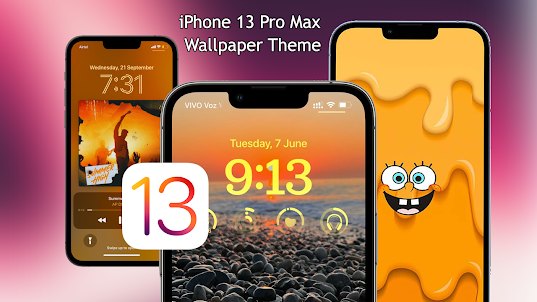 iPhone 13 pro max Launcher iOS