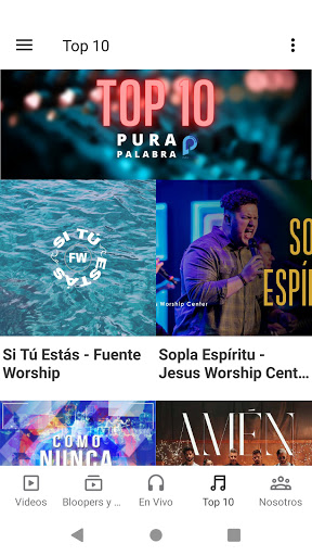 Pura Palabra Screen 3