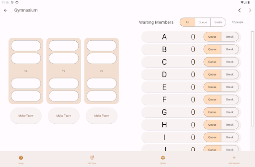 TeamMaker screenshot 10