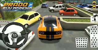 SUV Prado Car Parking Games 3D - Screenshot 1