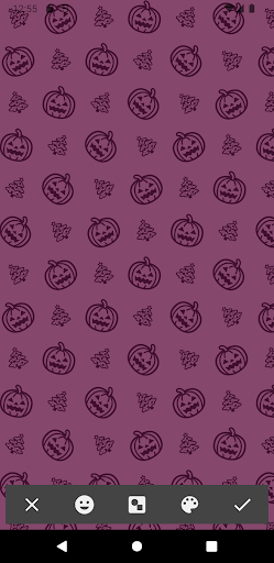 Android application Wall Blend - Emoji wallpapers screenshort