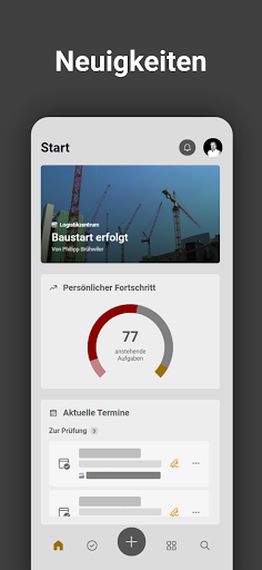 Android application buildagil screenshort