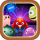 Happy Monster Crush Match 3 Game Puzzle icon