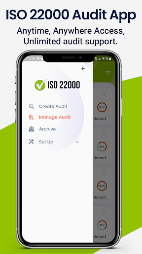 Android application Nifty ISO 22000 Audit screenshort