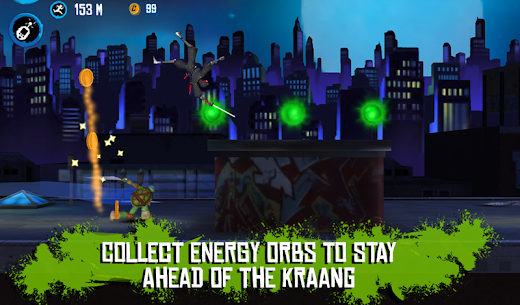 Download TMNT: ROOFTOP RUN (MOD, Money) free on android Latest 2022 3