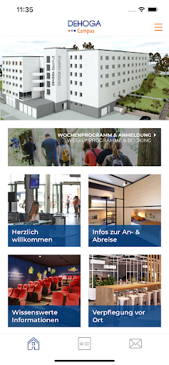 Android application DEHOGA Campus Calw screenshort