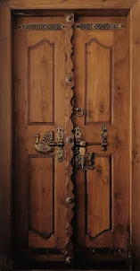 木製のドアのデザイン
