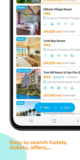 Tripow: Travel Options Screen 2