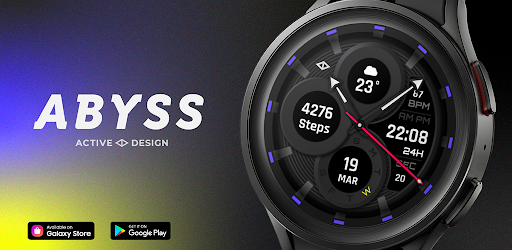 Android application Abyss Hybrid Watch Face screenshort