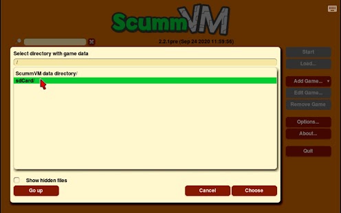 ScummVM Screenshot