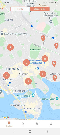 BokaBord - Restaurants Screen 2