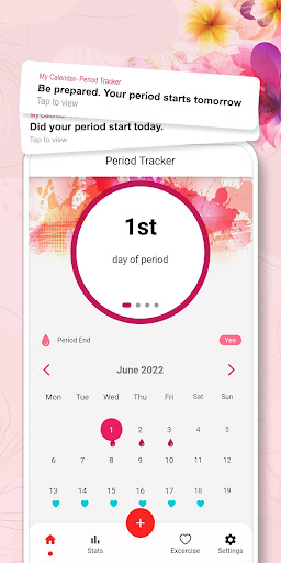 Period Tracker Period Calendar 1.0.7 screenshots 1