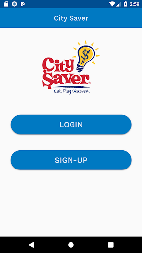 Android application City Saver screenshort