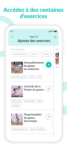 Weasyo Pro, pour les kinés Screen 3