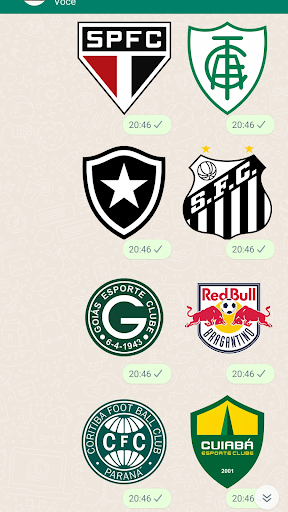 Figurinhas do Brasileirão Screen 2