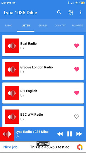 Lyca Radio 1035 Dilse App UK Screen 2