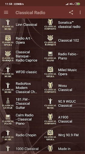 Classical Music Radio 24 Screen 2