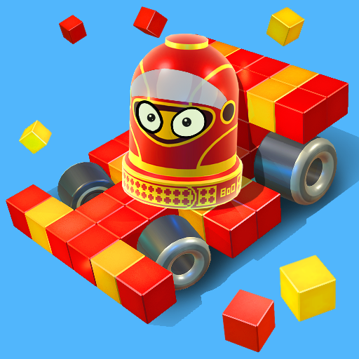 Pixel Car Racing Blocky Crash  Icon