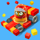 Pixel Car Racing Blocky Crash icon