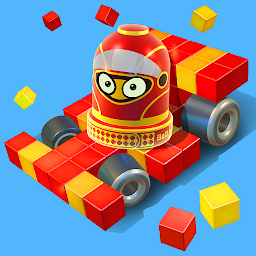 รูปไอคอน Pixel Car Racing Blocky Crash