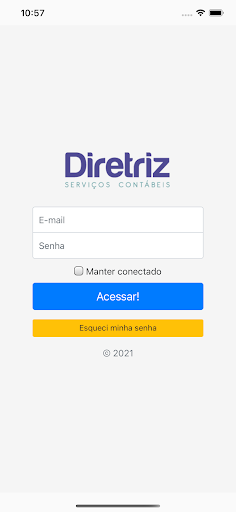 Android application Diretriz Serviços Contábeis screenshort