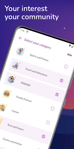Android application Circle screenshort