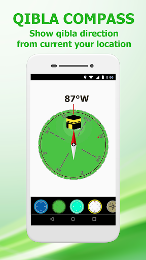 Azan: Prayer Times, Qibla Screen 2