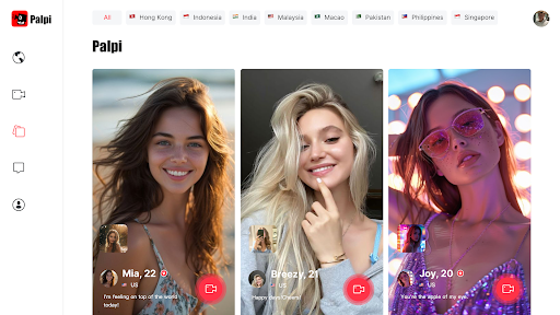 Palpi - Live video chat &meet screenshot 18