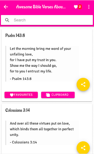 Awesome Bible Verses - Love Screen 2